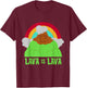 Disney and Pixar's Lava is Lava Rainbow T-Shirt - T-Shirt | Maroon