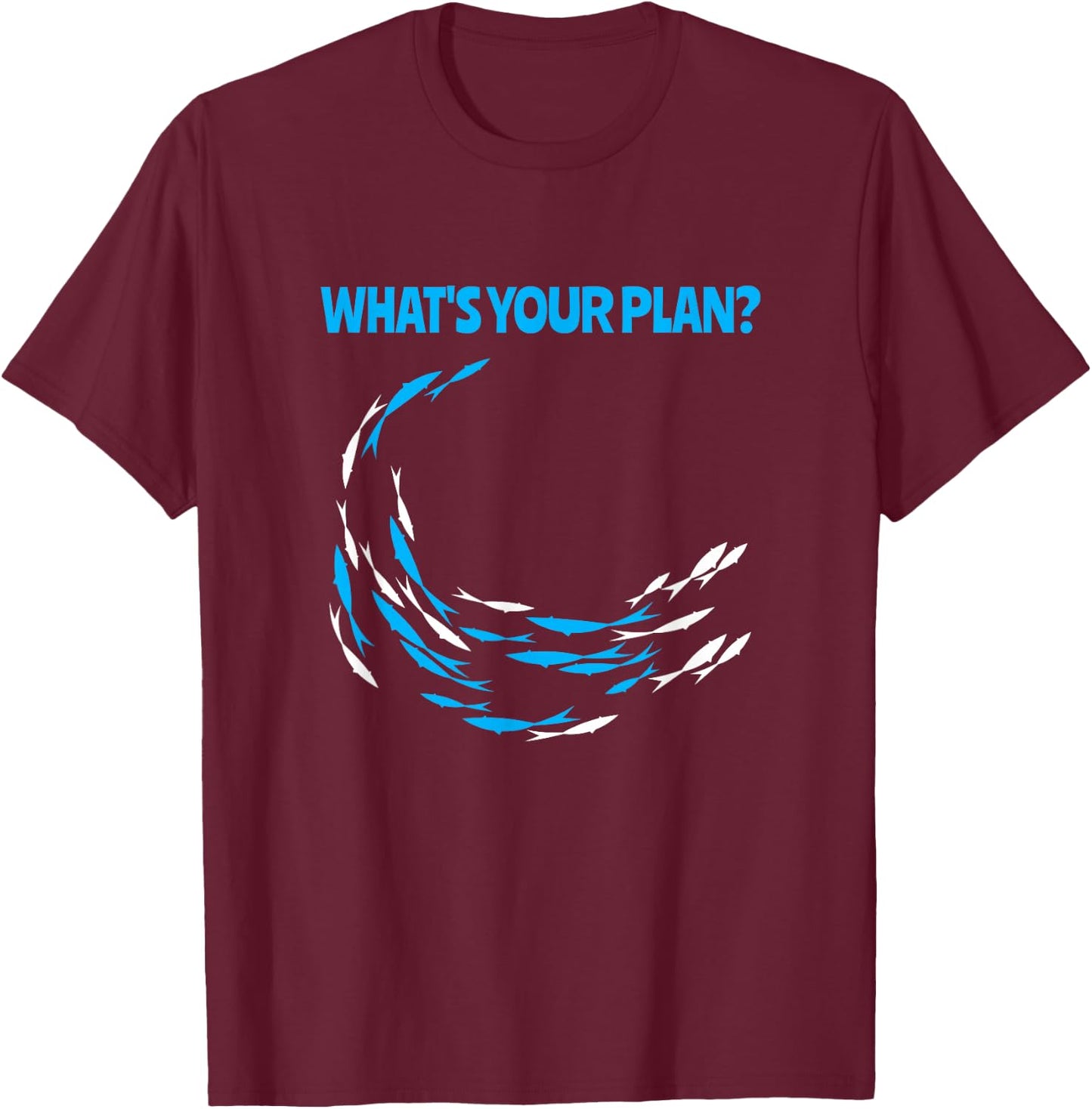 Against the Current, What's Your Plan T-Shirt - T-Shirt | Maroon
