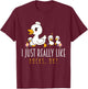 Just A Girl Who Loves Ducks - Duck Family T-Shirt - T-Shirt | Maroon
