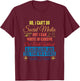 I Can't Do Social Media But I Can Write In Cursive Do Math T-Shirt - T-Shirt | Maroon