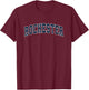 Rochester New York NY Vintage Sports Design Navy Design T-Shirt - T-Shirt | Maroon