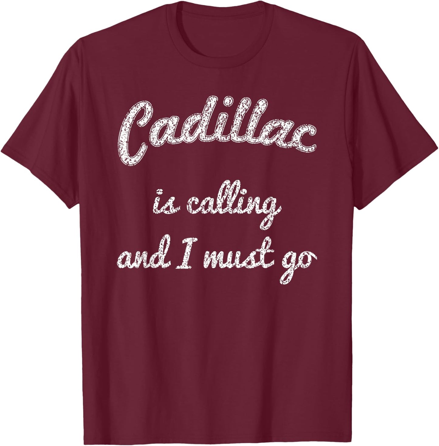 Cadillac MI Michigan Funny City Trip Home Roots USA Gift Small T-Shirt - T-Shirt | Maroon