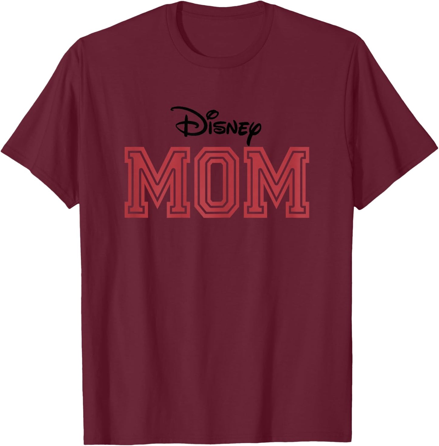 Disney Mickey And Friends Mother's Day Disney Mom T-Shirt - T-Shirt | Maroon