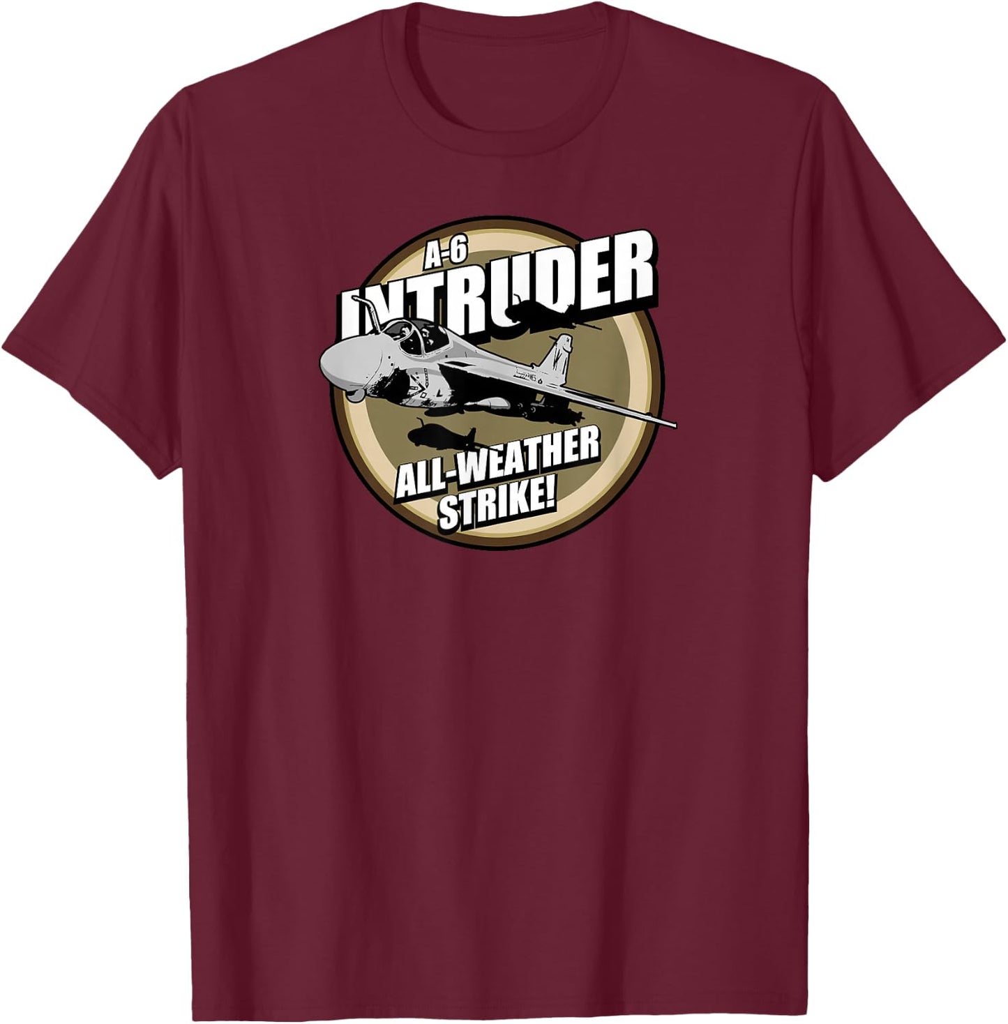 A-6 Intruder Patch T-Shirt - T-Shirt | Maroon