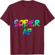 Funny Sobriety Gift 12 Step Program Gift Sober AF T-Shirt - T-Shirt | Maroon