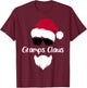 Gramps Claus Christmas Santa Costume Gift Family Xmas T-Shirt - T-Shirt | Maroon