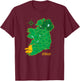 Kerry Ireland County Map Eire Irish Travel T-Shirt - T-Shirt | Maroon
