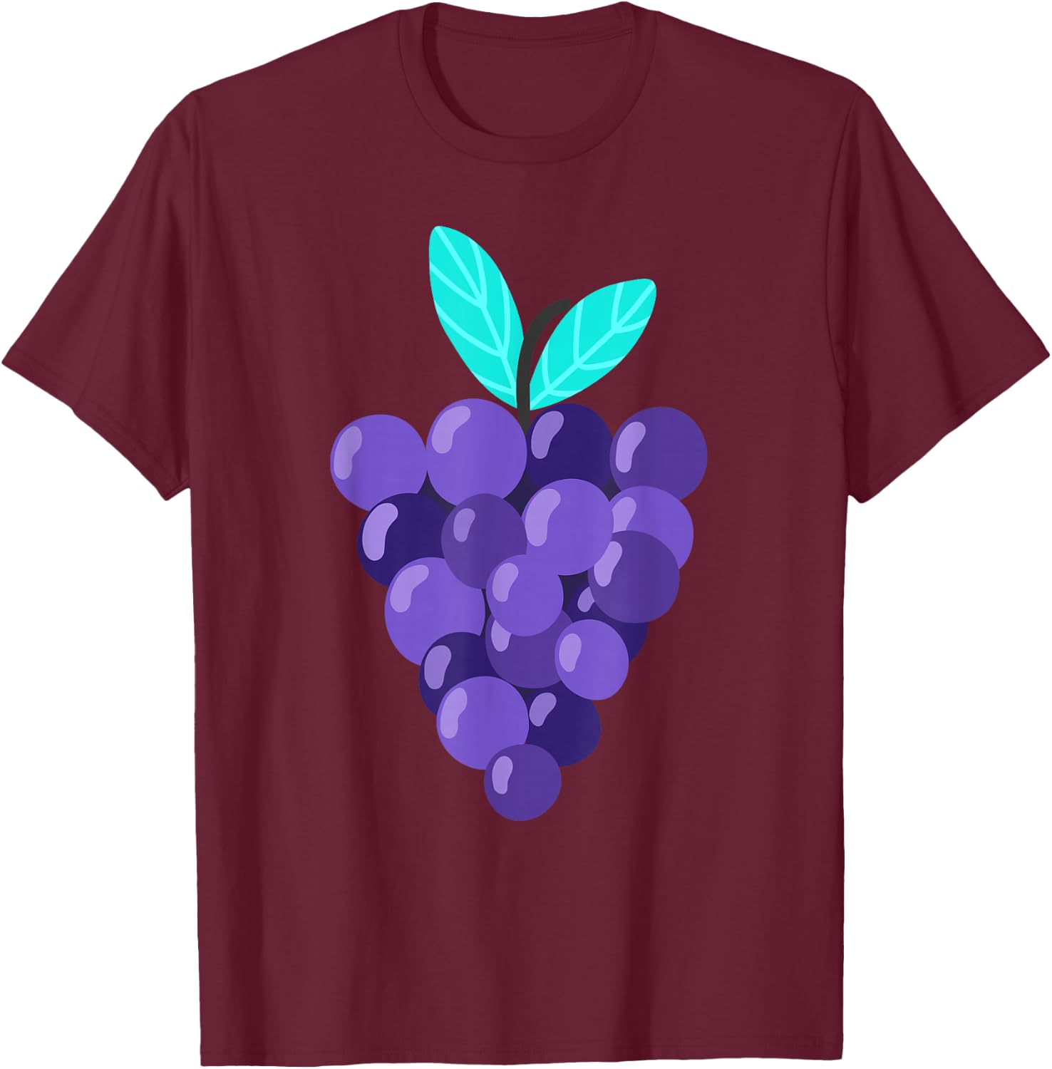 Funny Grape Matching Group Halloween Costume T-Shirt - T-Shirt | Maroon