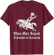 Thou May Ingest A Satchel Of Richard T-Shirt - T-Shirt | Maroon