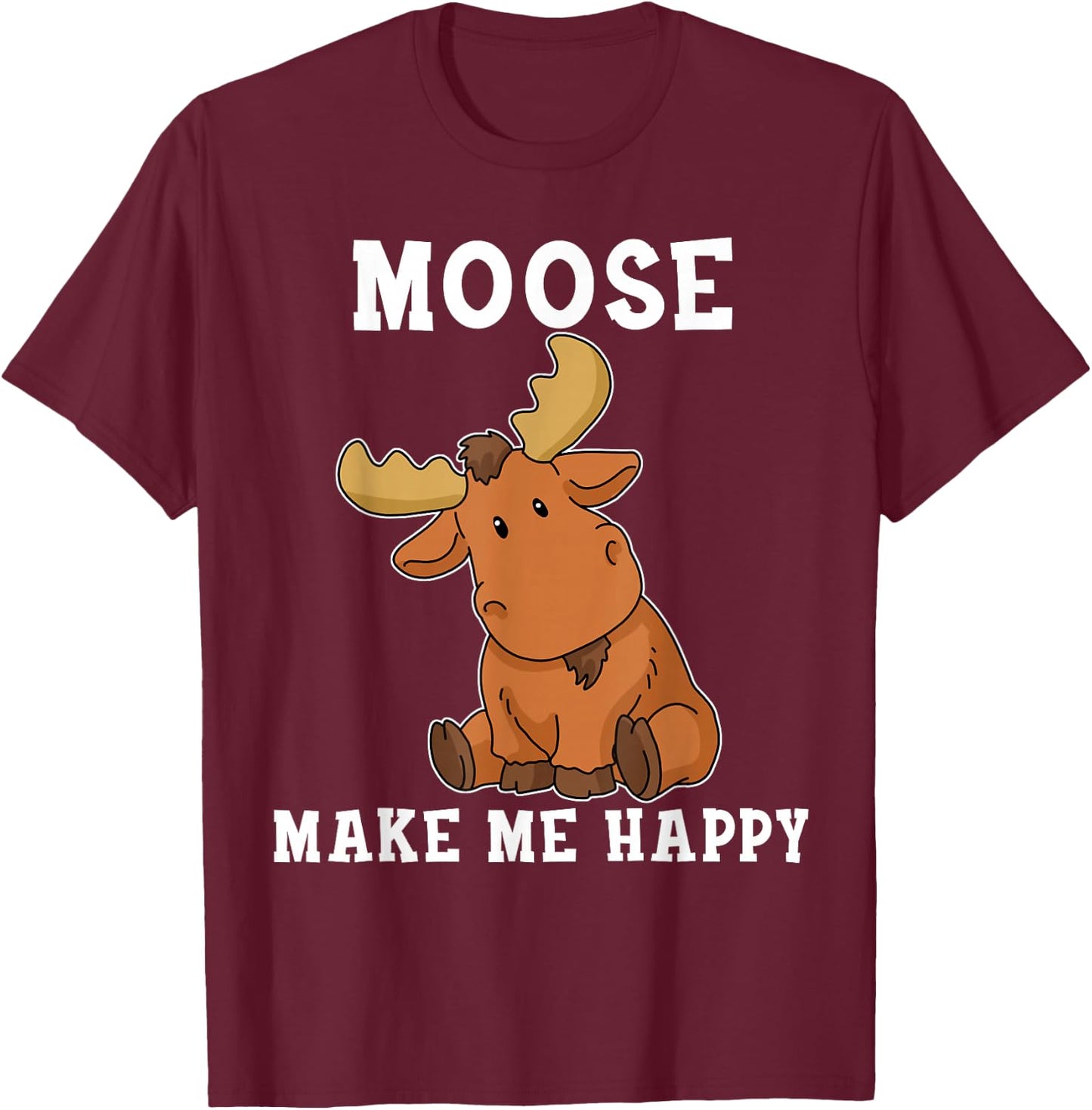 Moose Women's Gift Kids & Baby T-Shirt - T-Shirt | Maroon