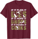 Hunting Shirt Funny Hunter Gift Women Deer Hunt T-Shirt - T-Shirt | Maroon