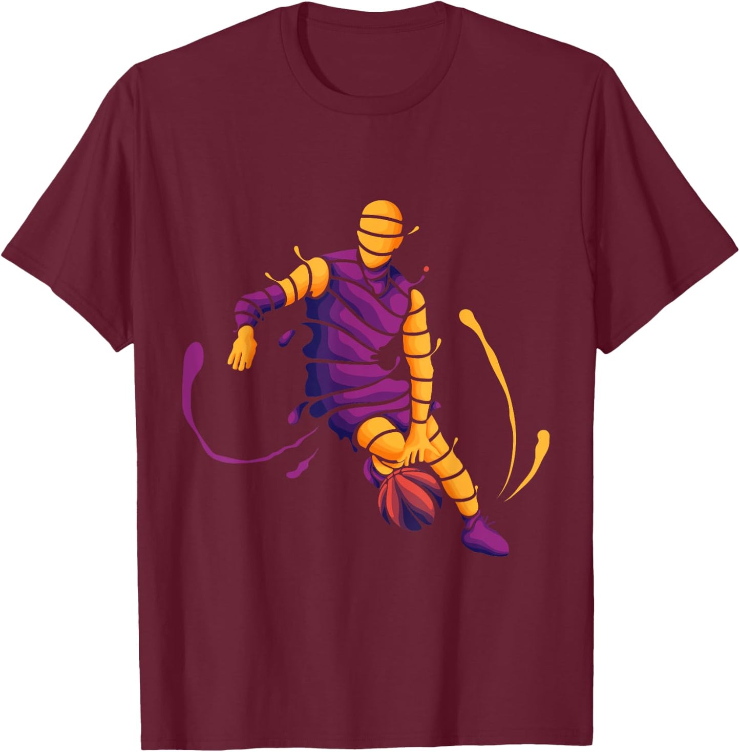 The Legend Basketball Dribble For The Basketball Lovers T-Shirt - T-Shirt | Maroon