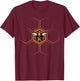 Beekeeper Shirt, Beekeeping - Honeycomb Love For Bees T-Shirt - T-Shirt | Maroon