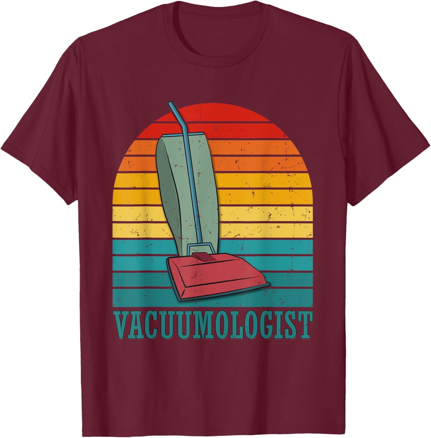 Vacuumax Kids Toy Vacuum T-Shirt - T-Shirt | Maroon