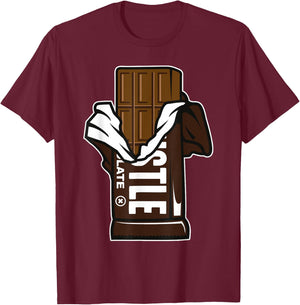 Chocolate bar. T-Shirt - T-Shirt | Maroon