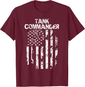 Tank Commander T-Shirt - T-Shirt | Maroon