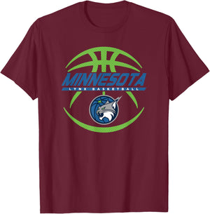 WNBA Minnesota Lynx The Rock T-Shirt - T-Shirt | Maroon