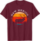 Elk Hunting New Mexico Souvenir Hunting Deer T-Shirt - T-Shirt | Maroon