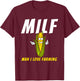 Man I Love Farming - Farmer & Farming Gift T-Shirt - T-Shirt | Maroon