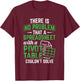 Spreadsheet With A Pivot Table Problem Solving Spreadsheet T-Shirt - T-Shirt | Maroon