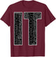 IT - Information Technology Vocabulary T-Shirt - T-Shirt | Maroon