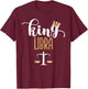 Zodiac Sign Funny King Libra Graphic T-Shirt - T-Shirt | Maroon