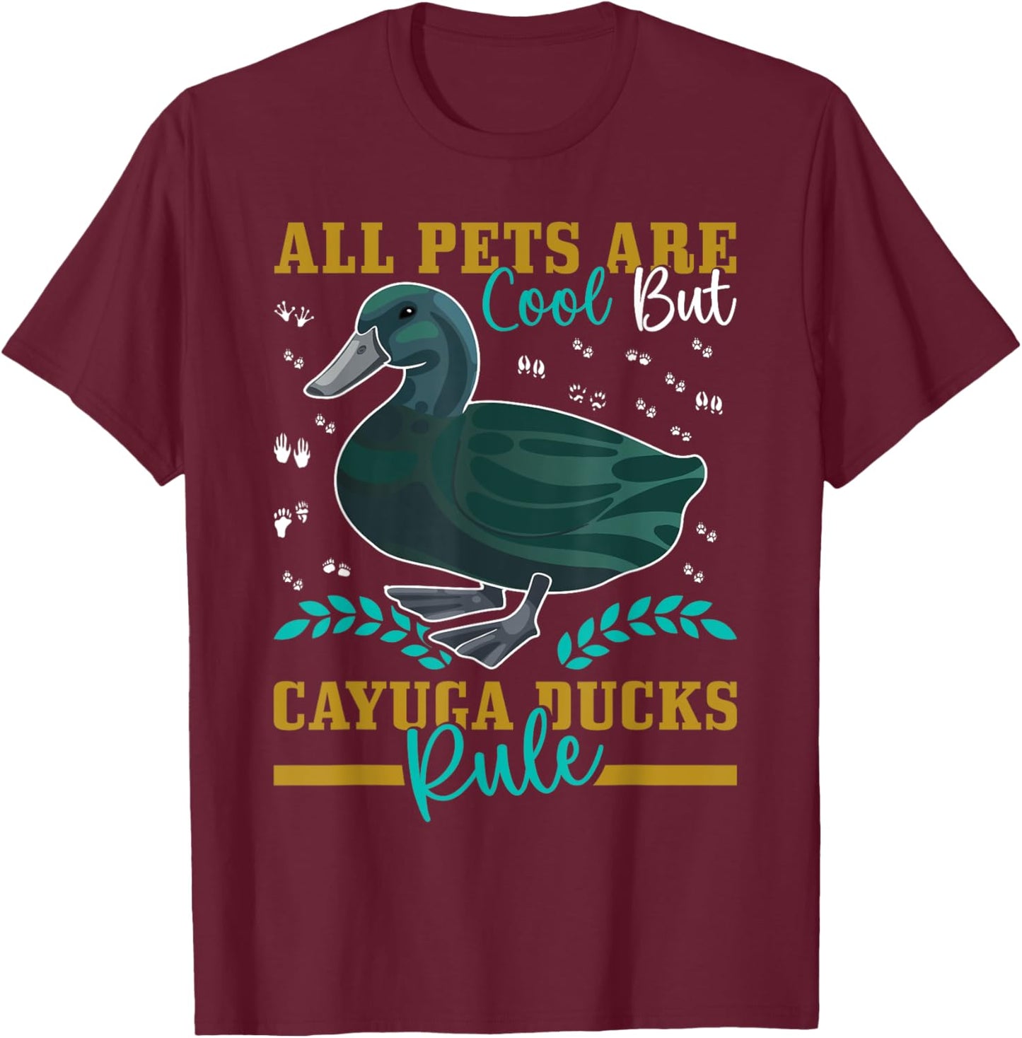 Cayuga Duck Accessories T-Shirt - T-Shirt | Maroon