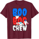EMT Paramedic EMS Boo Boo Crew Ambulance Ghost Halloween T-Shirt - T-Shirt | Maroon