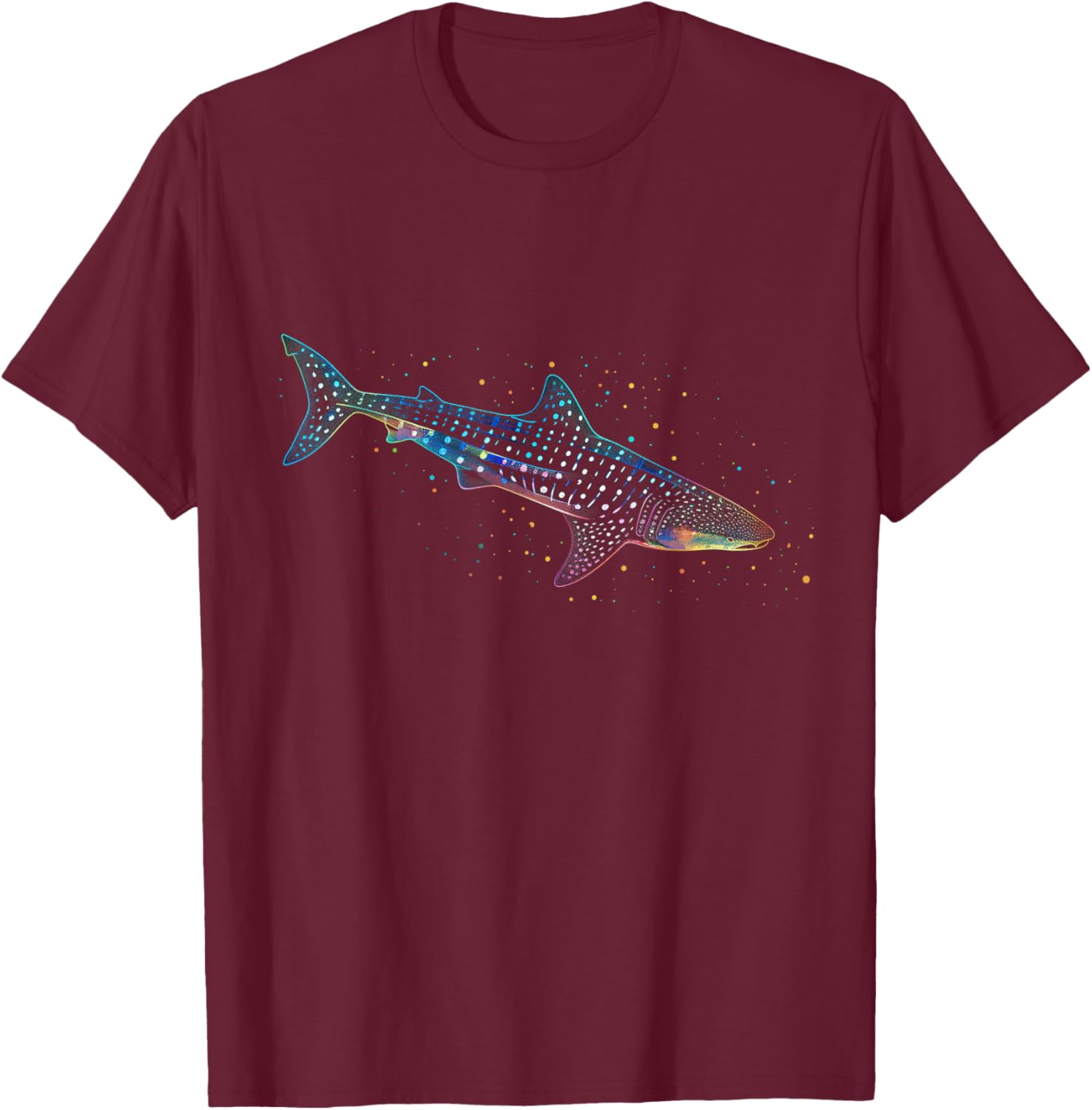 Whale Shark T-Shirt - T-Shirt | Maroon