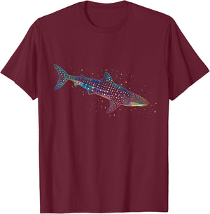 Whale Shark T-Shirt - T-Shirt | Maroon