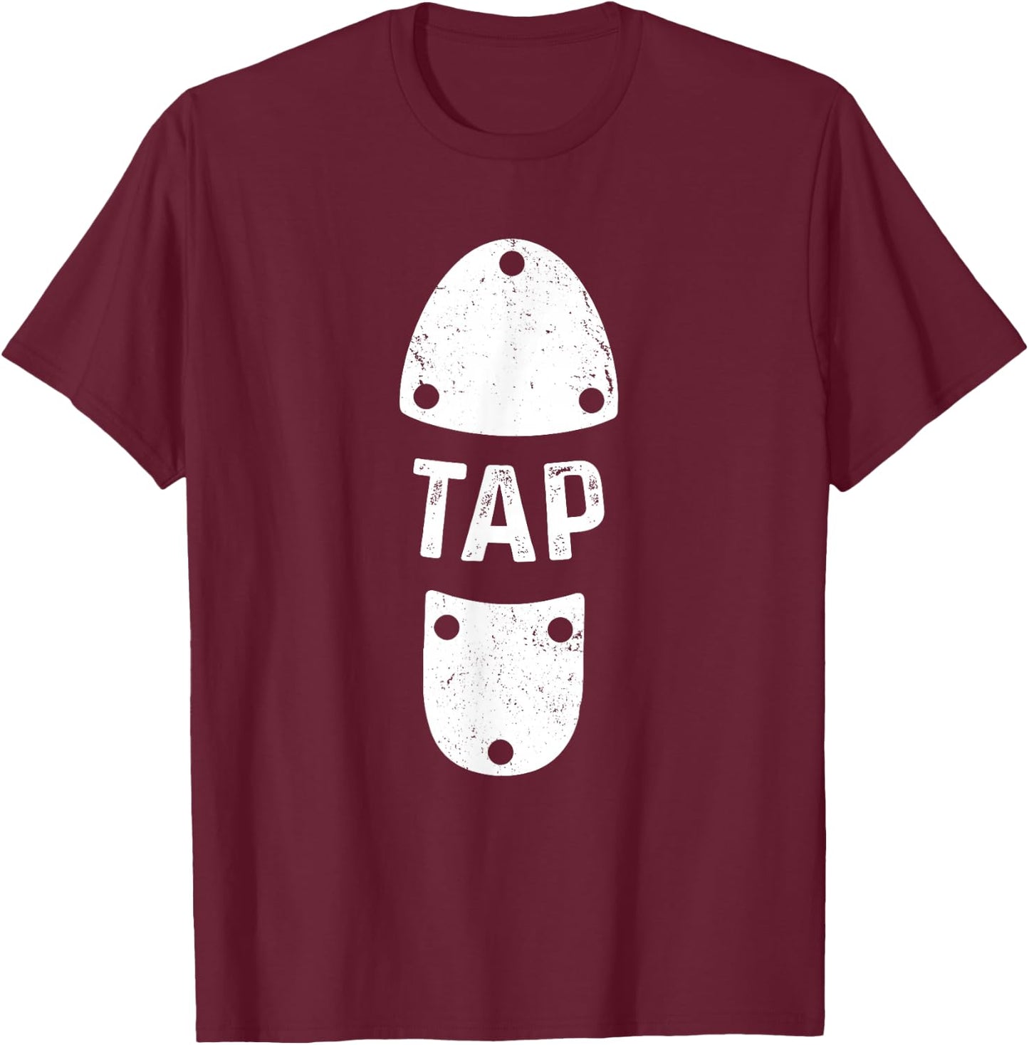 Stepptanzer Shoe Tap Dance T-Shirt - T-Shirt | Maroon