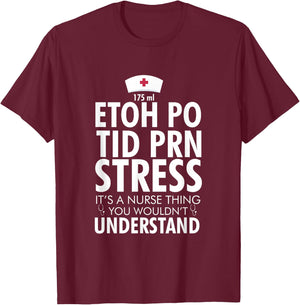 It's A Nurse Thing Funny Nurses Gifts or T-Shirt - T-Shirt | Maroon