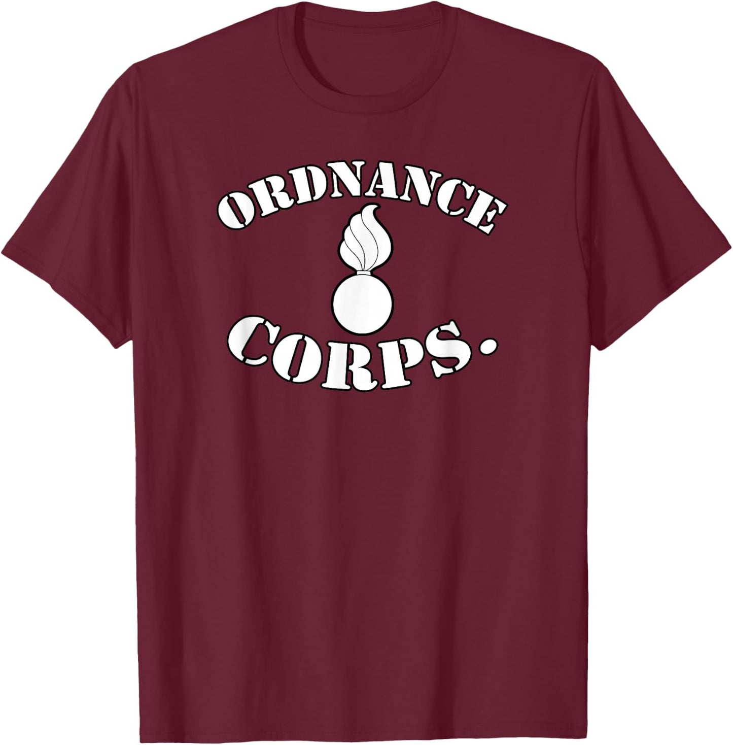 Fort Lee University - Army Ordinance Corps for Soldiers T-Shirt - T-Shirt | Maroon