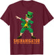 Shenanigator Dabbing Leprechaun Shenanigans St Patricks Day T-Shirt - T-Shirt | Maroon