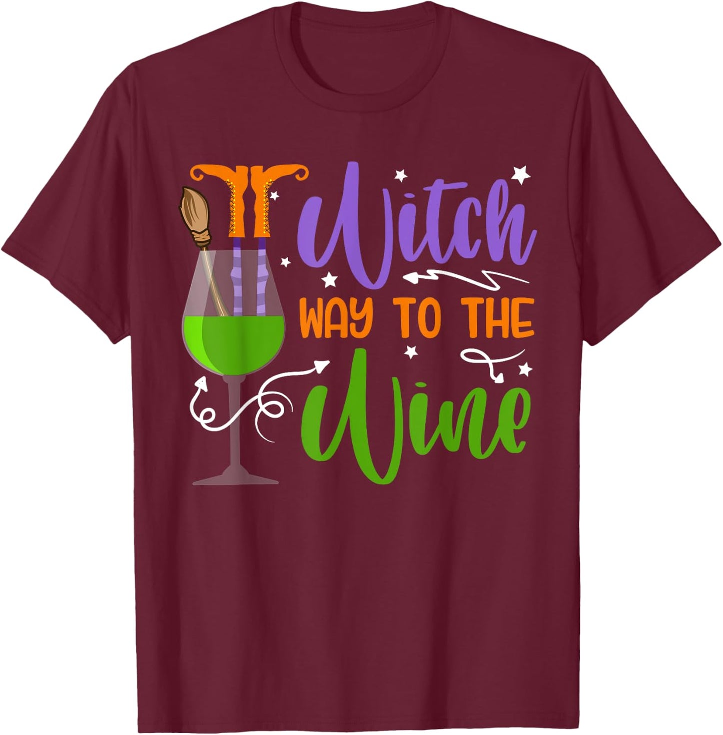 Halloween 2024 Ghost Trick or Treat Outfit Halloween Party T-Shirt - T-Shirt | Maroon