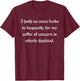 Funny Medieval Saying No Fucks Left To Give Ren Faire Barren T-Shirt - T-Shirt | Maroon