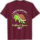 I Just Really Like Turtles And Space Ok T-Shirt - T-Shirt | Maroon