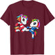 Unicorn Muay Thai - Nak Muay, Kickboxing Gift T-Shirt - T-Shirt | Maroon