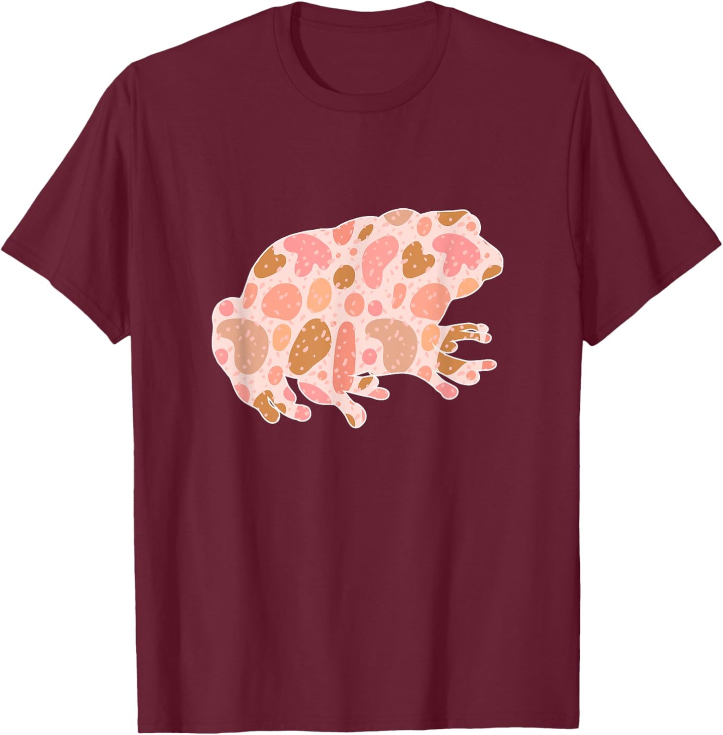 Amphibia Frog T-Shirt - T-Shirt | Maroon