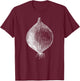 Retro Vintage Vegetable Onion Gift T-Shirt - T-Shirt | Maroon