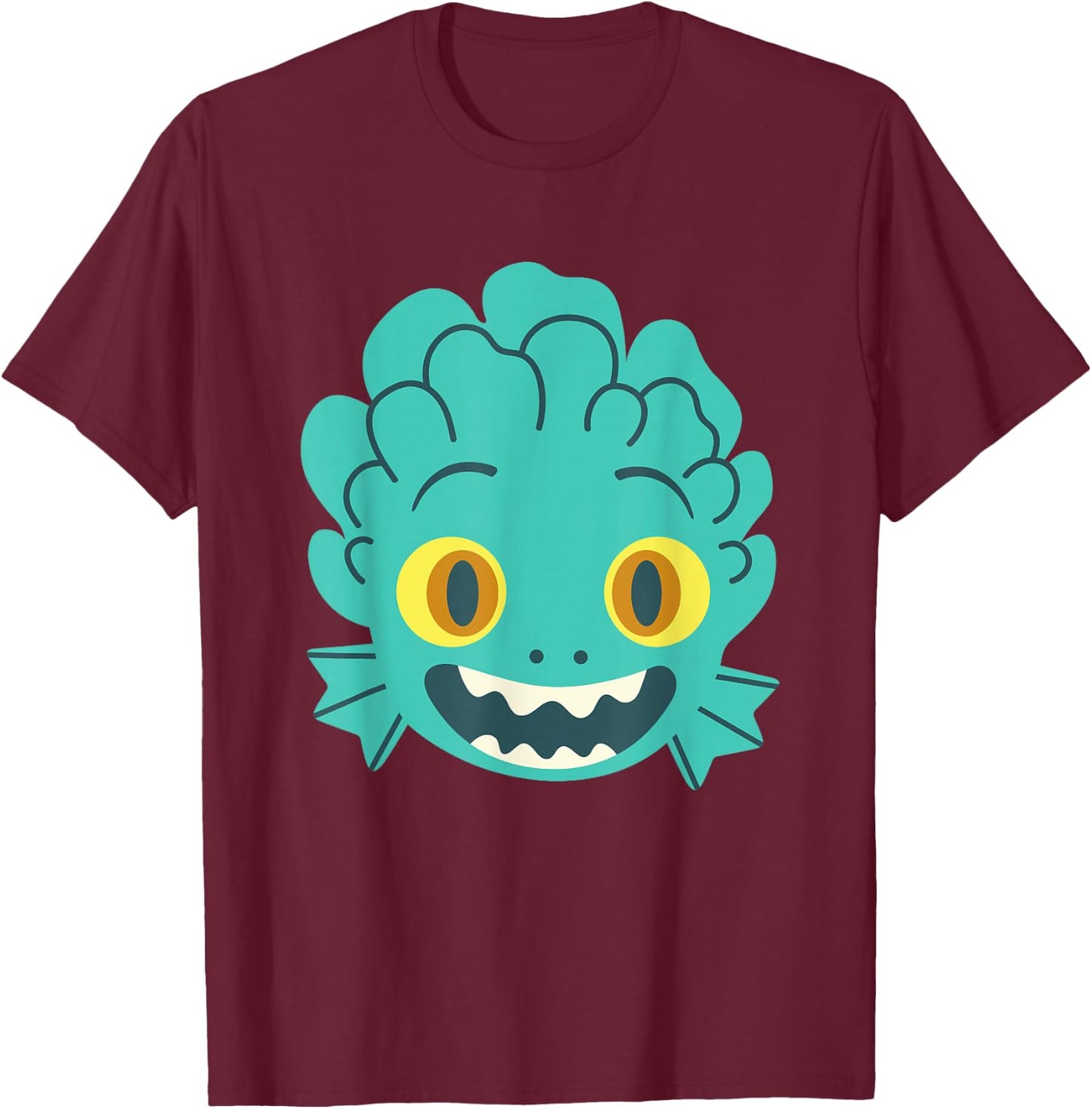 Disney Pixar Luca Big Face T-Shirt - T-Shirt | Maroon