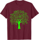 Funny Binary Tree Computer Science Coding Programmer T-Shirt - T-Shirt | Maroon