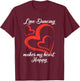Line Dancing Rodeo Western Gift Line Dance T-Shirt - T-Shirt | Maroon