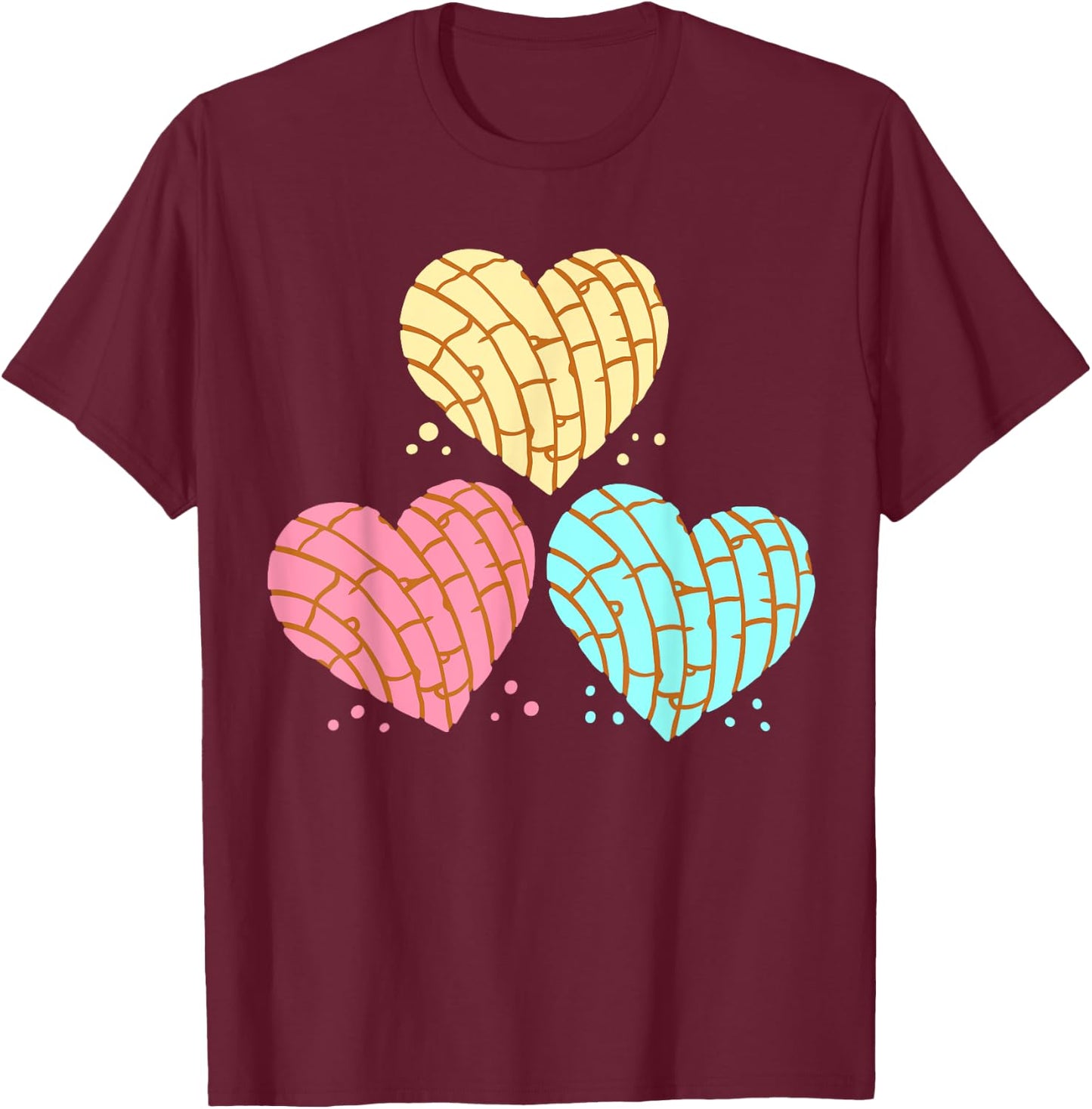 Conchas T-Shirt - T-Shirt | Maroon