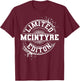 MCINTYRE Funny Surname Family Tree Birthday Reunion Gift T-Shirt - T-Shirt | Maroon