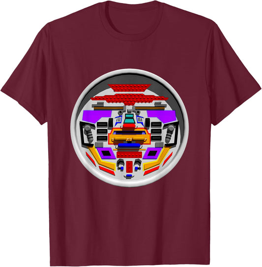 Dr. Theopolis Buck Rogers in the 25th Century , Black, Small T-Shirt - T-Shirt | Maroon