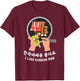 Love South Korea - Bulgogi Food & Hangul I LIKE KOREAN BBQ T-Shirt - T-Shirt | Maroon