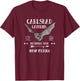 CARLSBAD CAVERNS NATIONAL PARK bat design souvenir gift T-Shirt - T-Shirt | Maroon