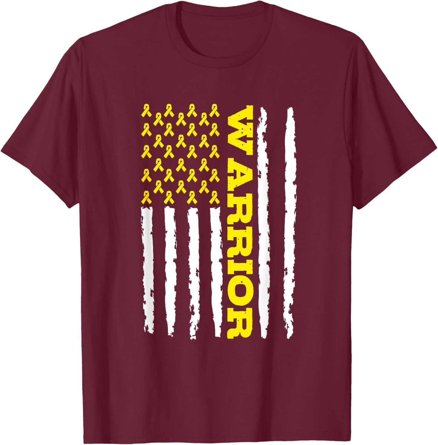 Osteosarcoma Awareness T-Shirt - T-Shirt | Maroon
