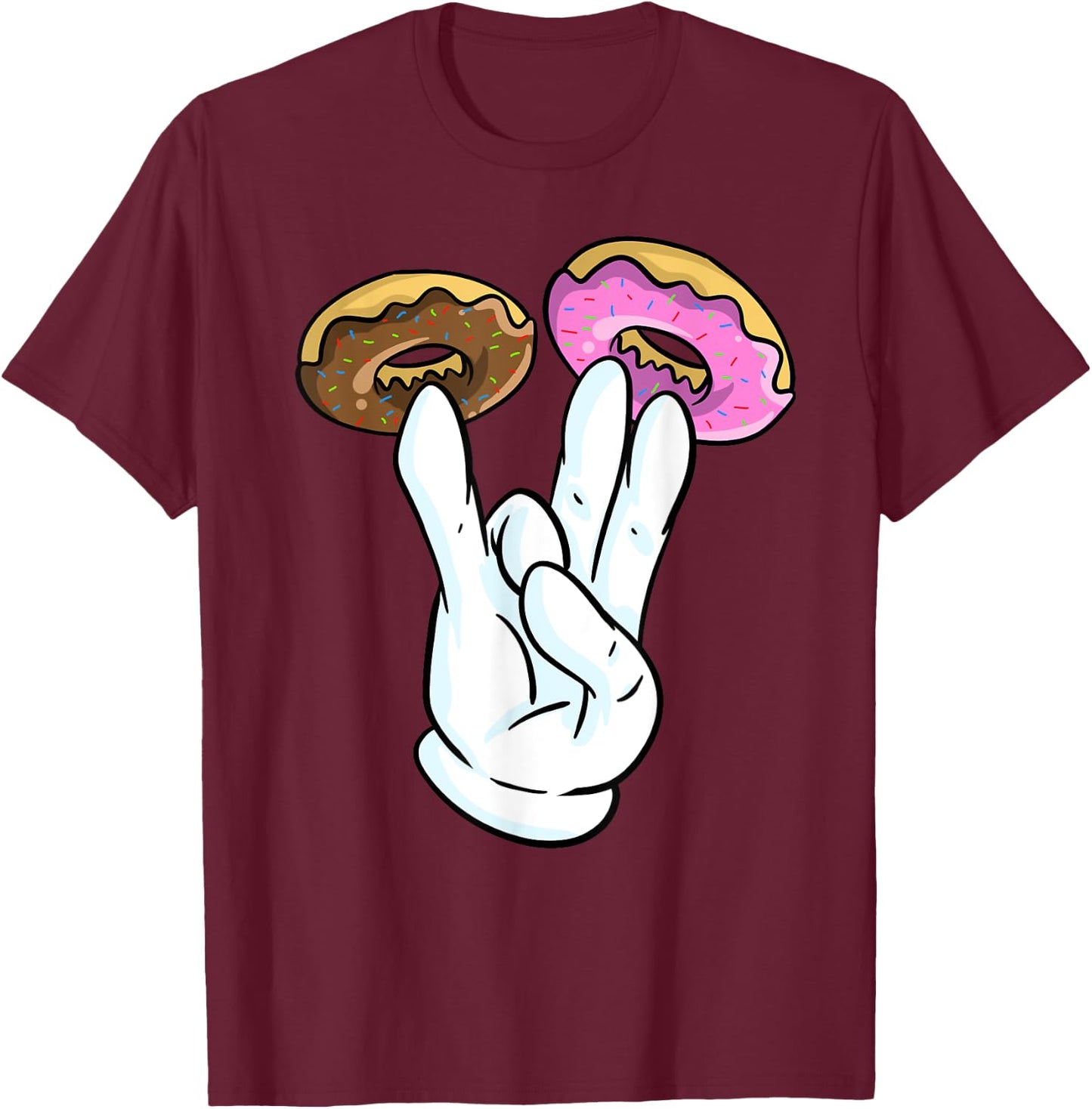 Funny Two In The Pink One In The Stink Gift Women T-Shirt - T-Shirt | Maroon